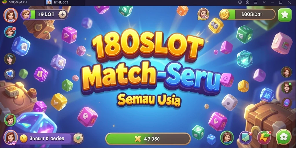 Gameplay 180SLOT yang seru dalam genre Match-3.