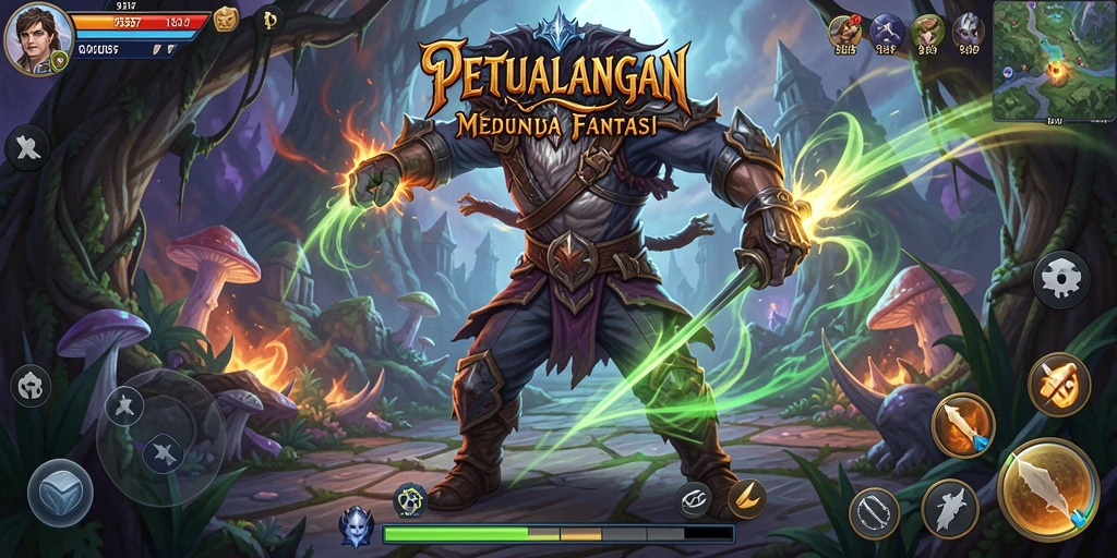 Tampilan screenshot 93337 menampilkan aksi petualangan yang seru.