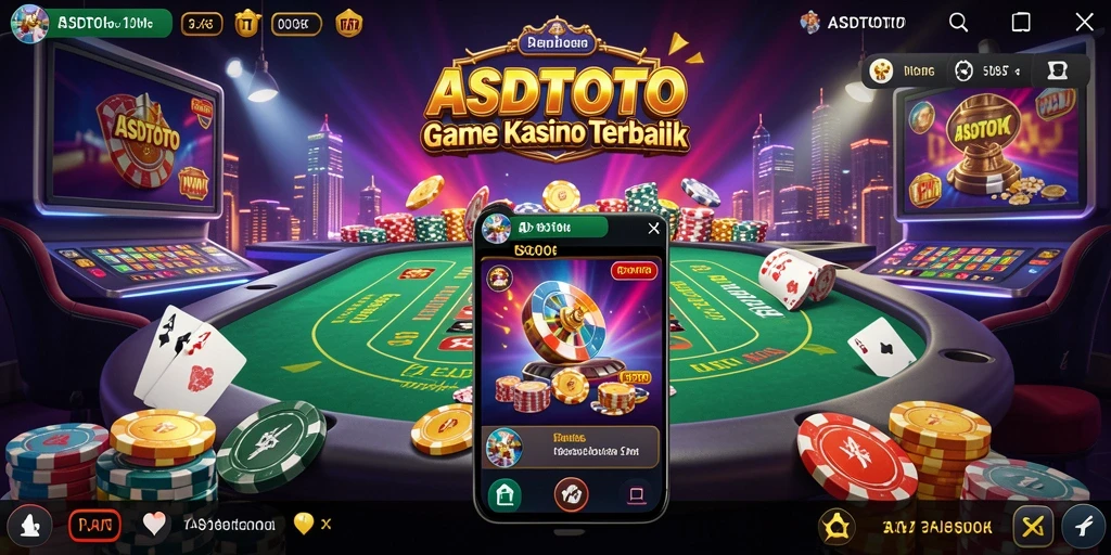 Screenshot gameplay ASDTOTO dengan grafik kasino yang menakjubkan.