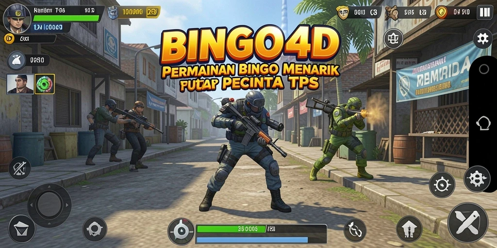 Screenshot gameplay BINGO4D yang penuh aksi dan keseruan.