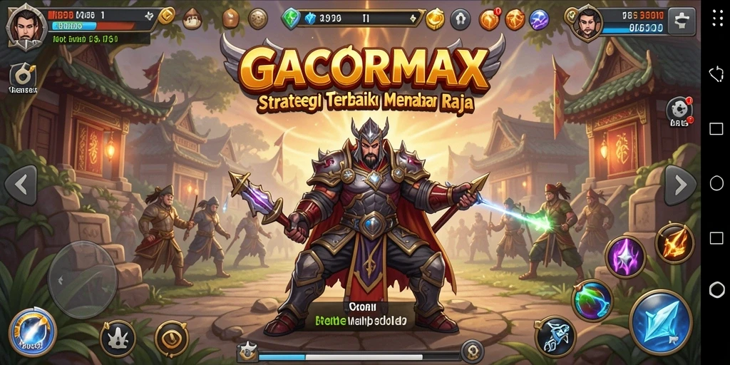 Tampilan gameplay GACORMAX yang menegangkan dan strategis.
