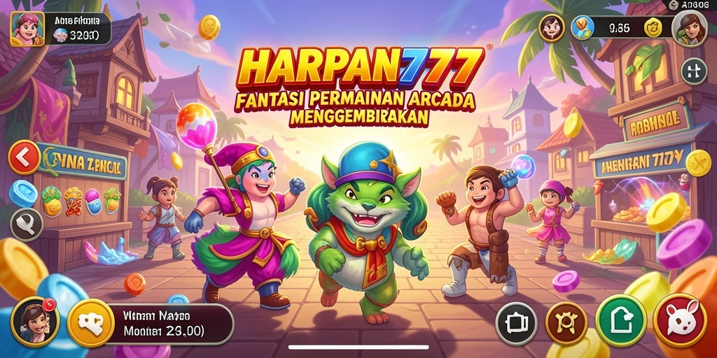 Tampilan gameplay seru dari HARAPAN777 dengan grafik menawan.
