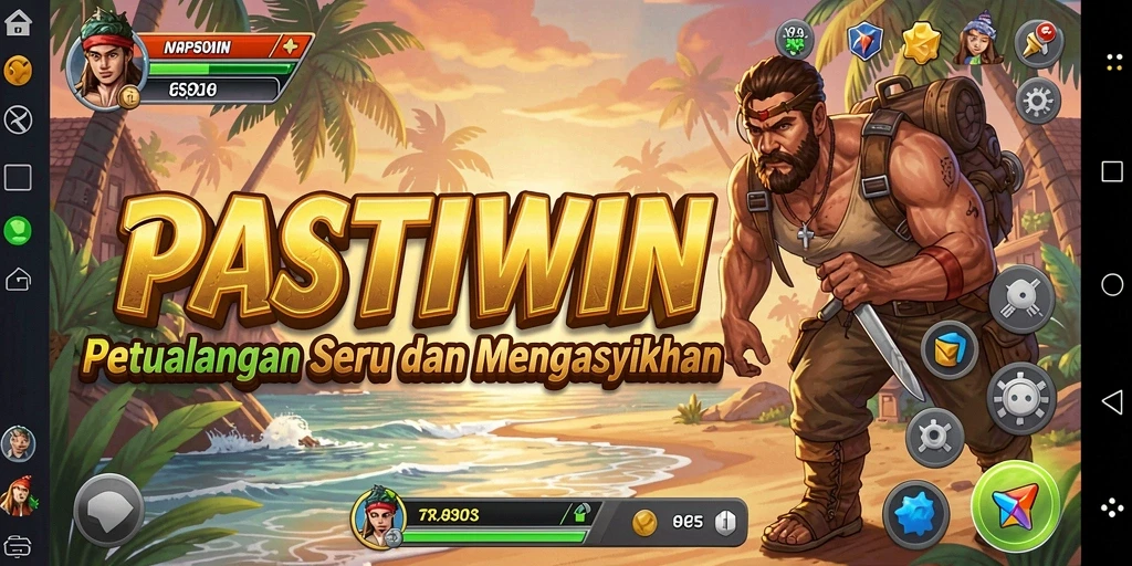 Tampilan gameplay PASTIWIN yang seru dan menegangkan.