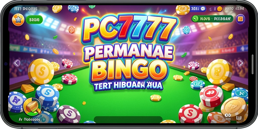 Tampilan screenshot gameplay PC777 yang menampilkan suasana bingo yang seru.