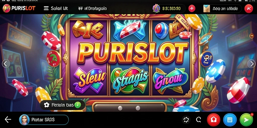 Tampilan gameplay seru dan interaktif dari PURISLOT.