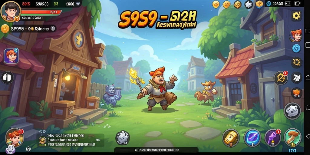 Screenshot gameplay S9S9 menampilkan pengalaman Idle yang menarik.