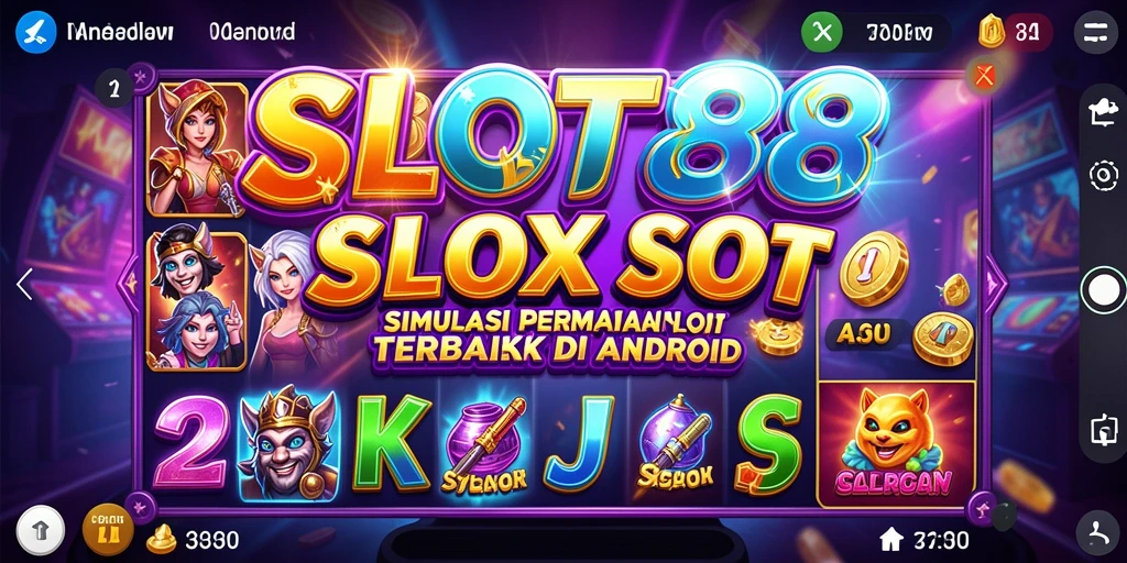 Tampilan gameplay SLOT88 dengan mesin slot yang menarik.