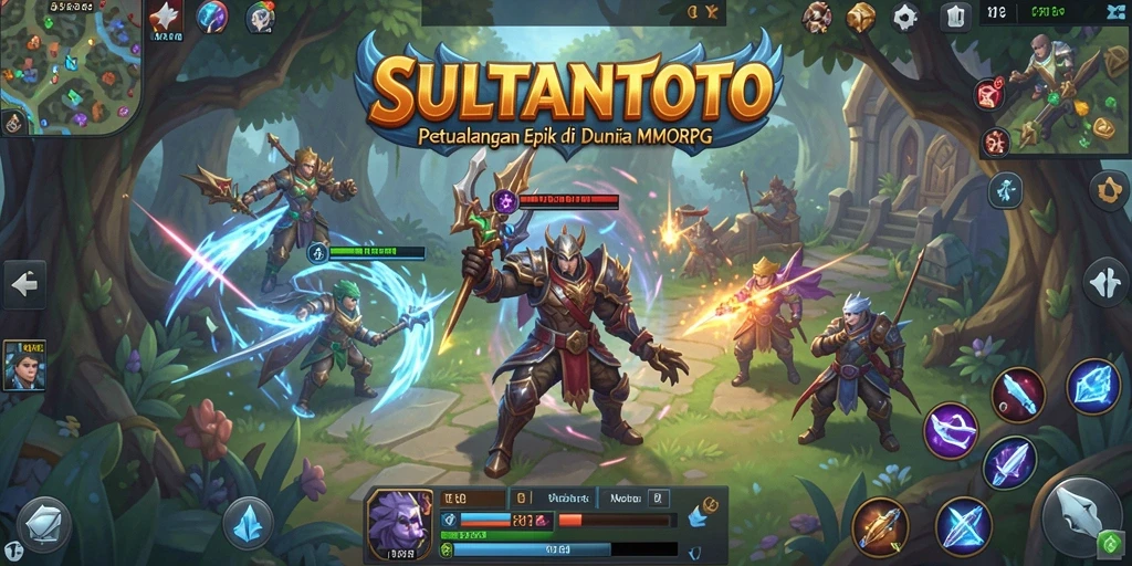 Gameplay seru dan menantang dari SULTANTOTO MMORPG.