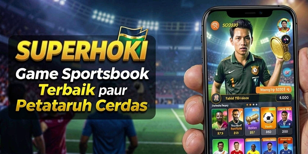 Tampilan interaktif dan mendebarkan dari taruhan olahraga di SUPERHOKI.