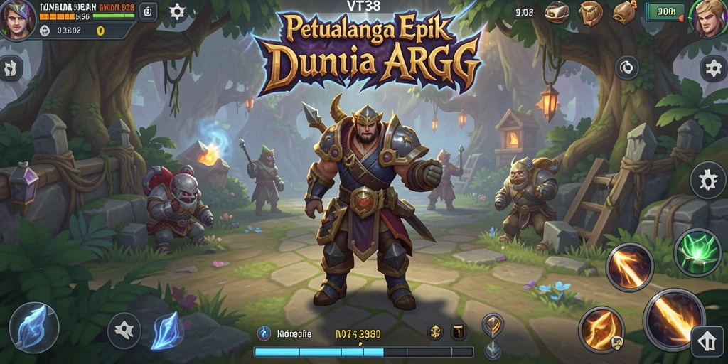 Gameplay seru dan grafis menakjubkan di VT38.